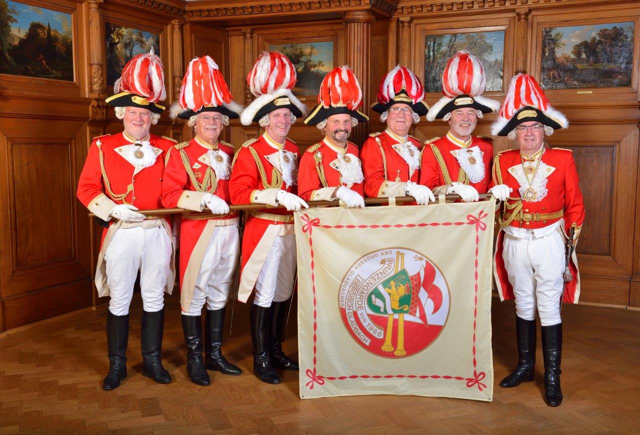 Die Mitglieder des Ehrencorps im Jahr 2019