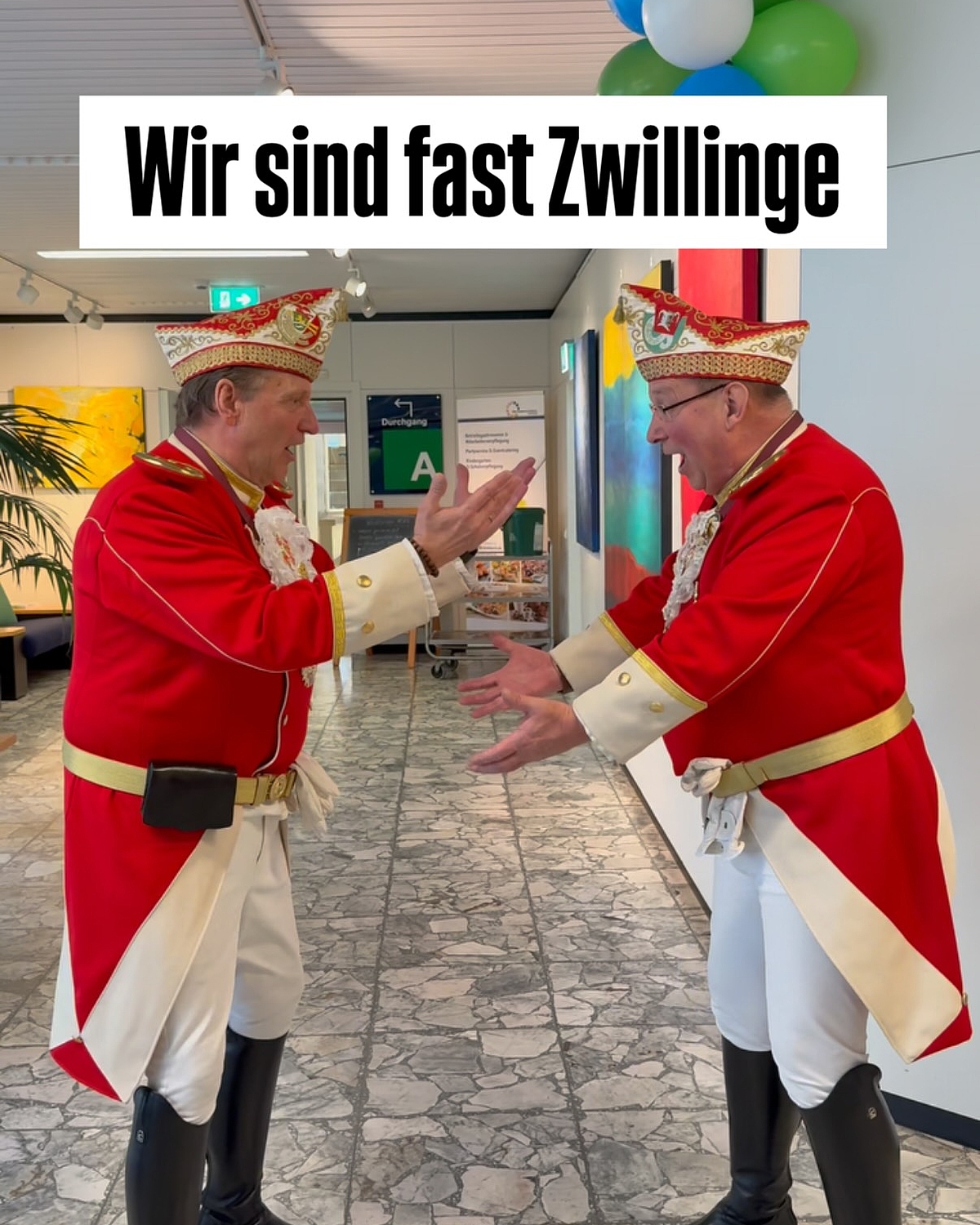 Ob das Zufall ist ? 

Wir sind leider immer noch tief in der „After Karnevals Depression“ drin 🥲

Freut ihr euch auch...