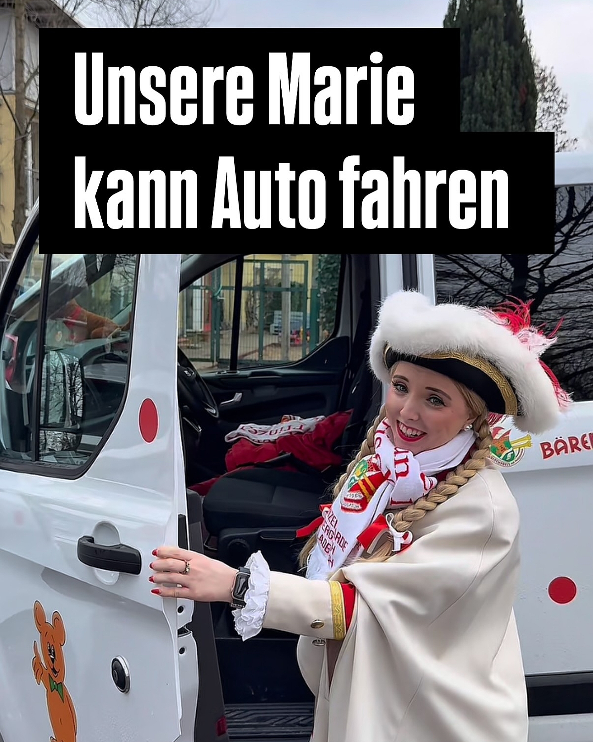 Es gibt nur ein Gas - Vollgas! 🚗
Unser Mariechen on Tour 💂

#auto #mariechen #prinzengarde #bergischgladbach #karneval